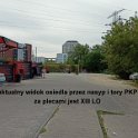 WIDOK OSIEDLA  -  za nasypem i torami PKP